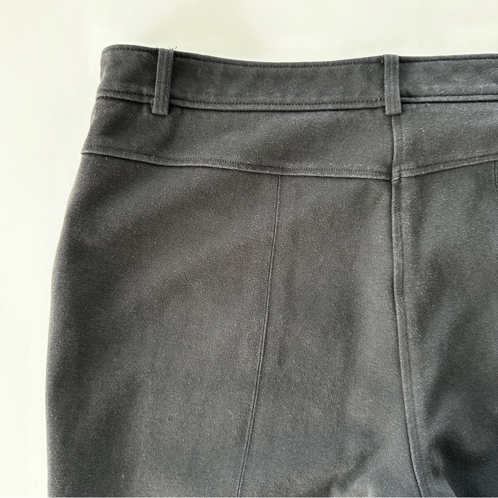 DKNY Black Ankle Pants, high waisted, skinny, stretch cotton blend - Picture 8 of 13